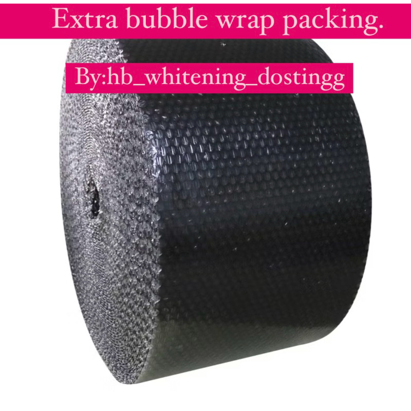 

tambahan bubble wrapp.