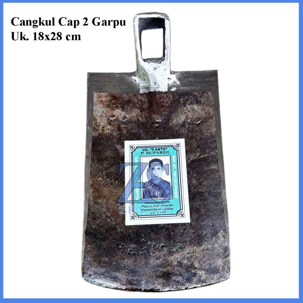 P. ANTO ASLI CANGKUL BLITAR BAHAN FULL BAJA | PACUL SAWAH KEBUN BLITARAN