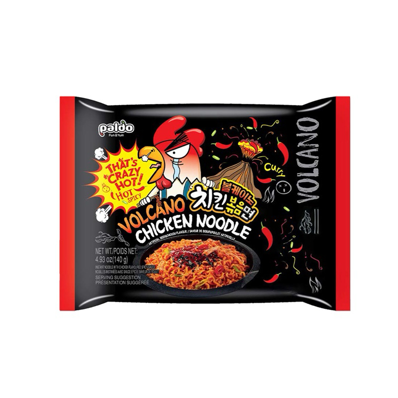 

Paldo Volcano Spicy Chicken Noodle Mie Instant