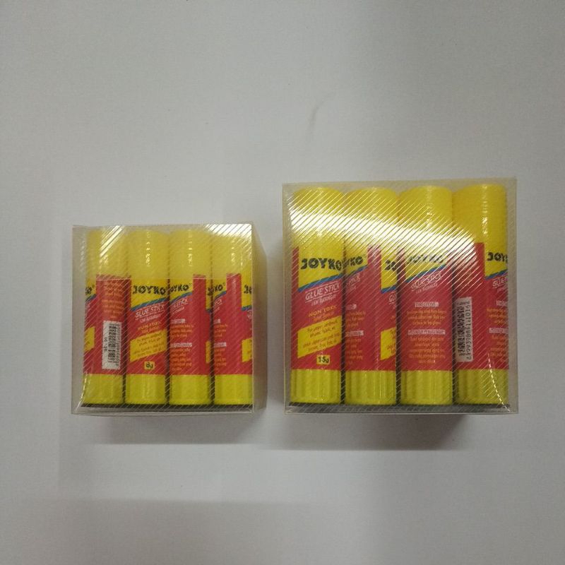 

Lem Stick Joyko Kecil 8g / Besar 15g Per Lusin
