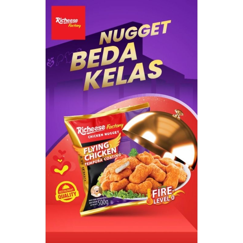 

Richesse Chicken Nugget Flying 500 gr