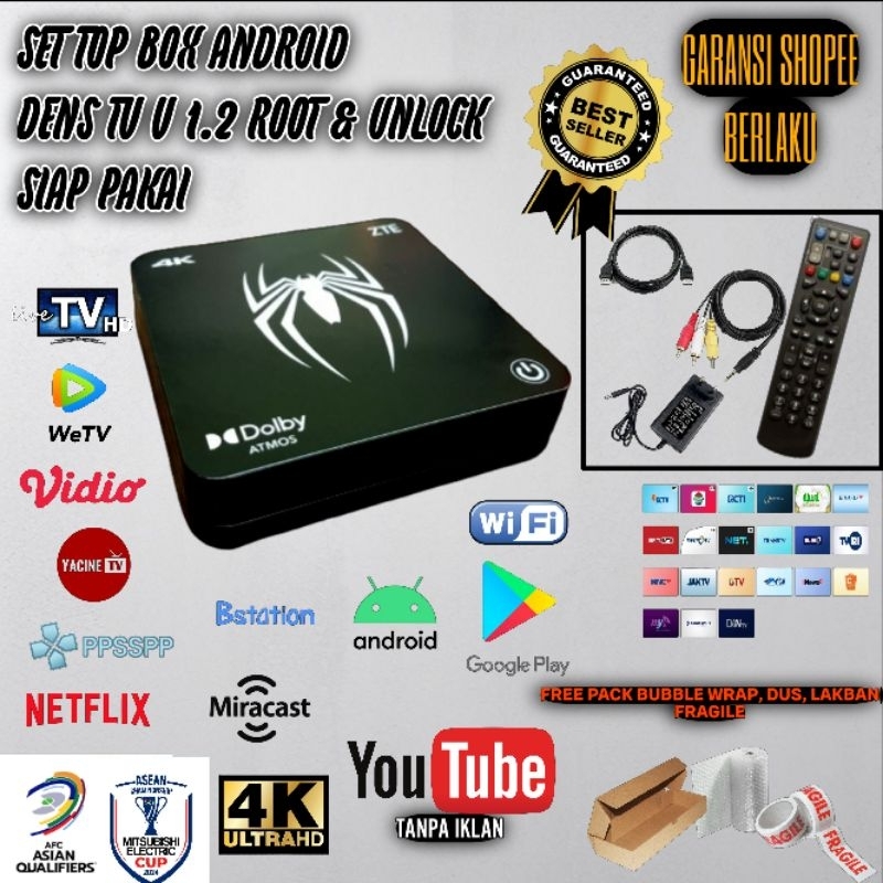 Android TV Box Root & Unlock Full aplikasi EsTeBe Siap Pakai