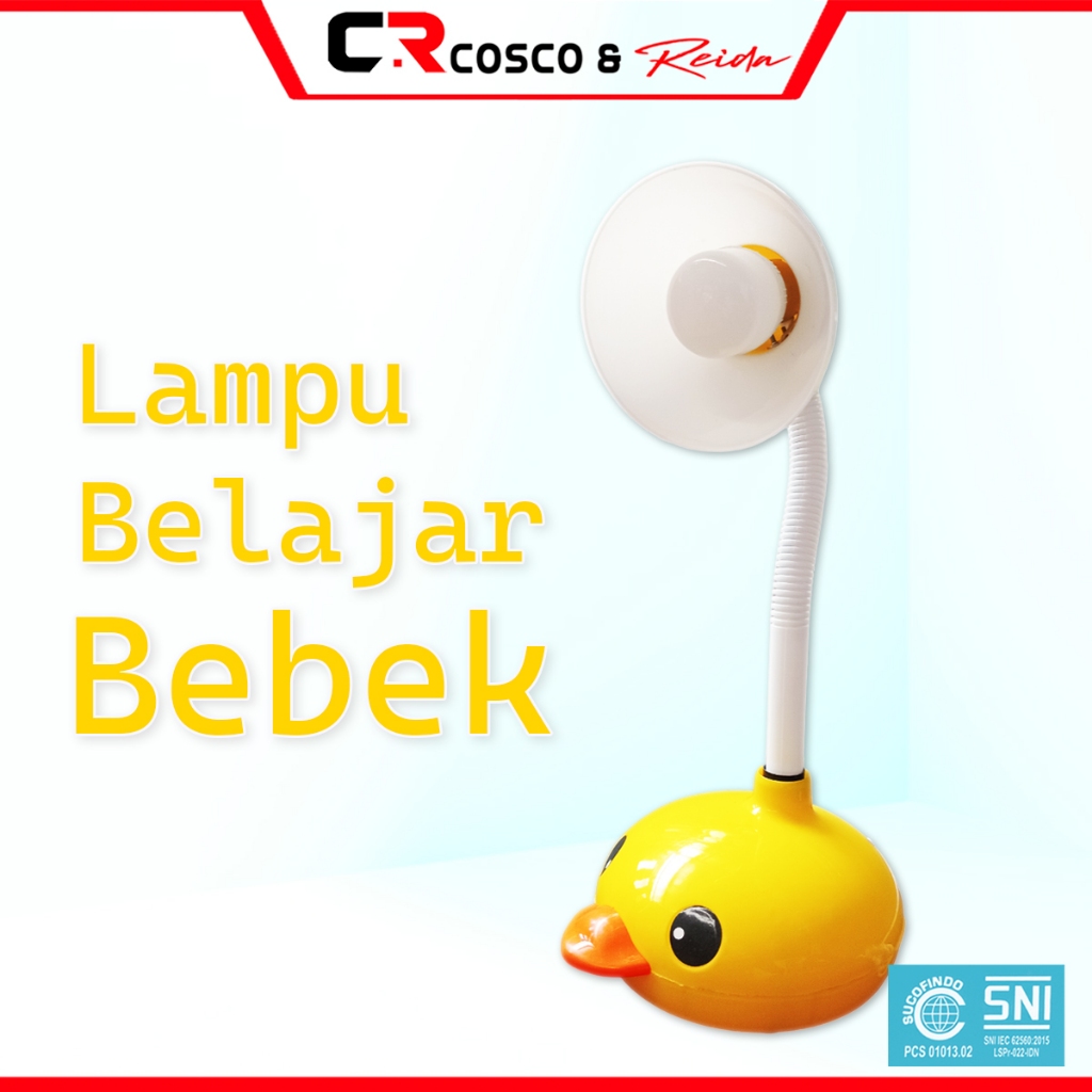Lampu Belajar Reida Karakter Bebek