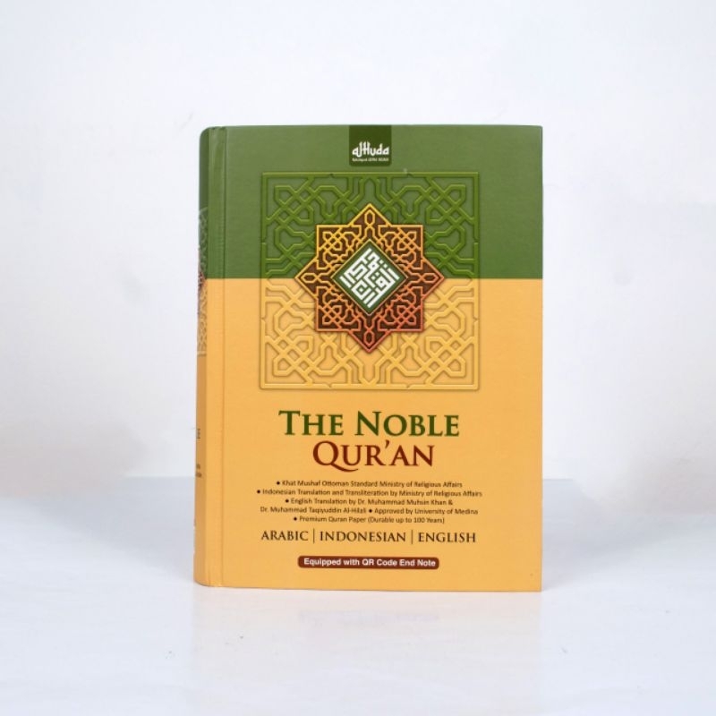 The Noble Quran A5 Al Quran Terjemah 3 Bahasa Arabic Indonesia English