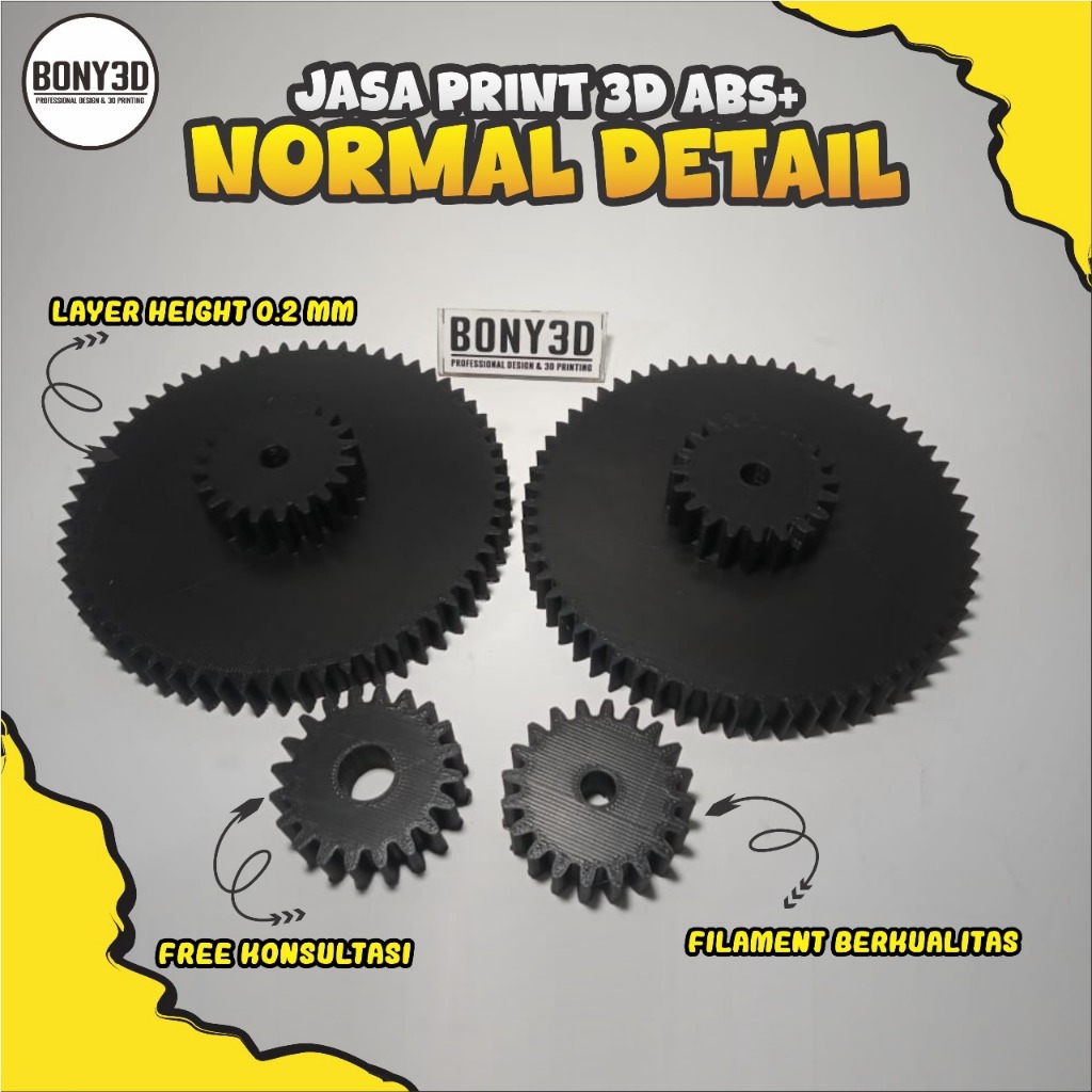 Jasa Print 3D ABS+ Detail Normal