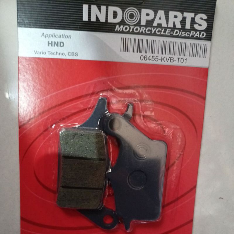 Dispad Depan Indopart Vario Techno / CBS / 06455-KVB-T01