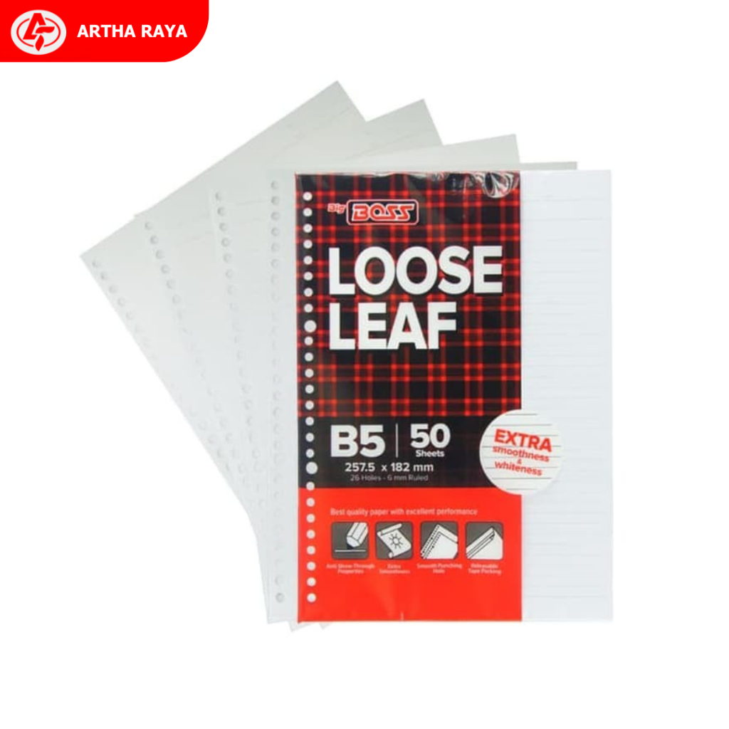 

BigBoss Loose Leaf B5 50 Lembar