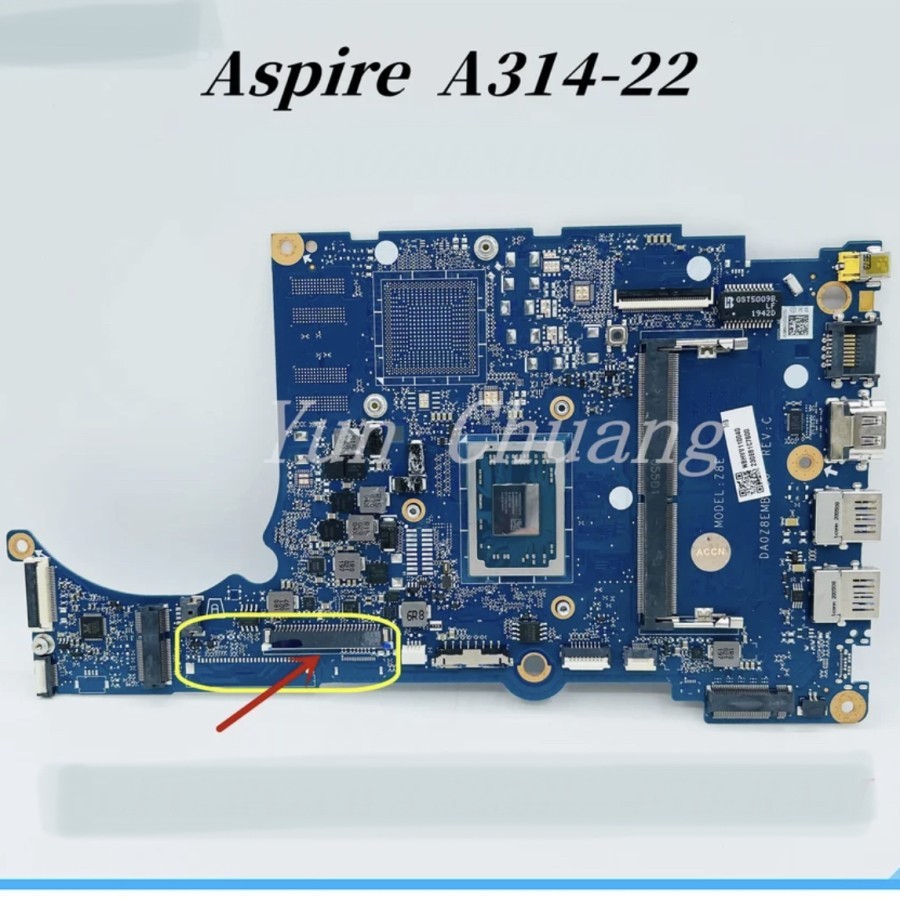 MOTHERBOARD ACER A314-22 AMD RYZEN 5 mainboard A314
