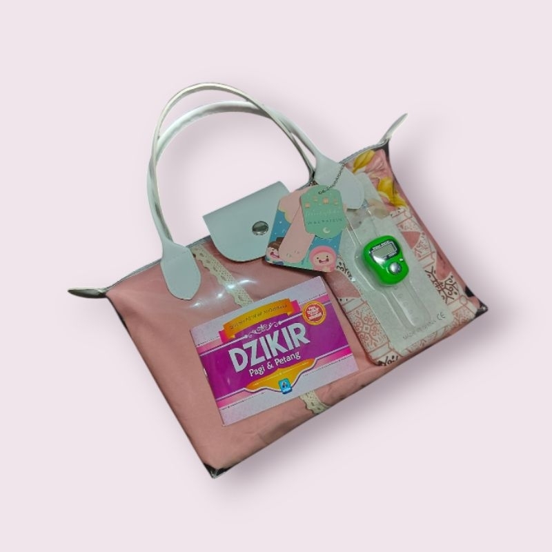 

HAMPERS Mukena set sajadah dewasa jumbo - gift idul fitri hampers lebaran - hampers ultah - mukena hampers NYR