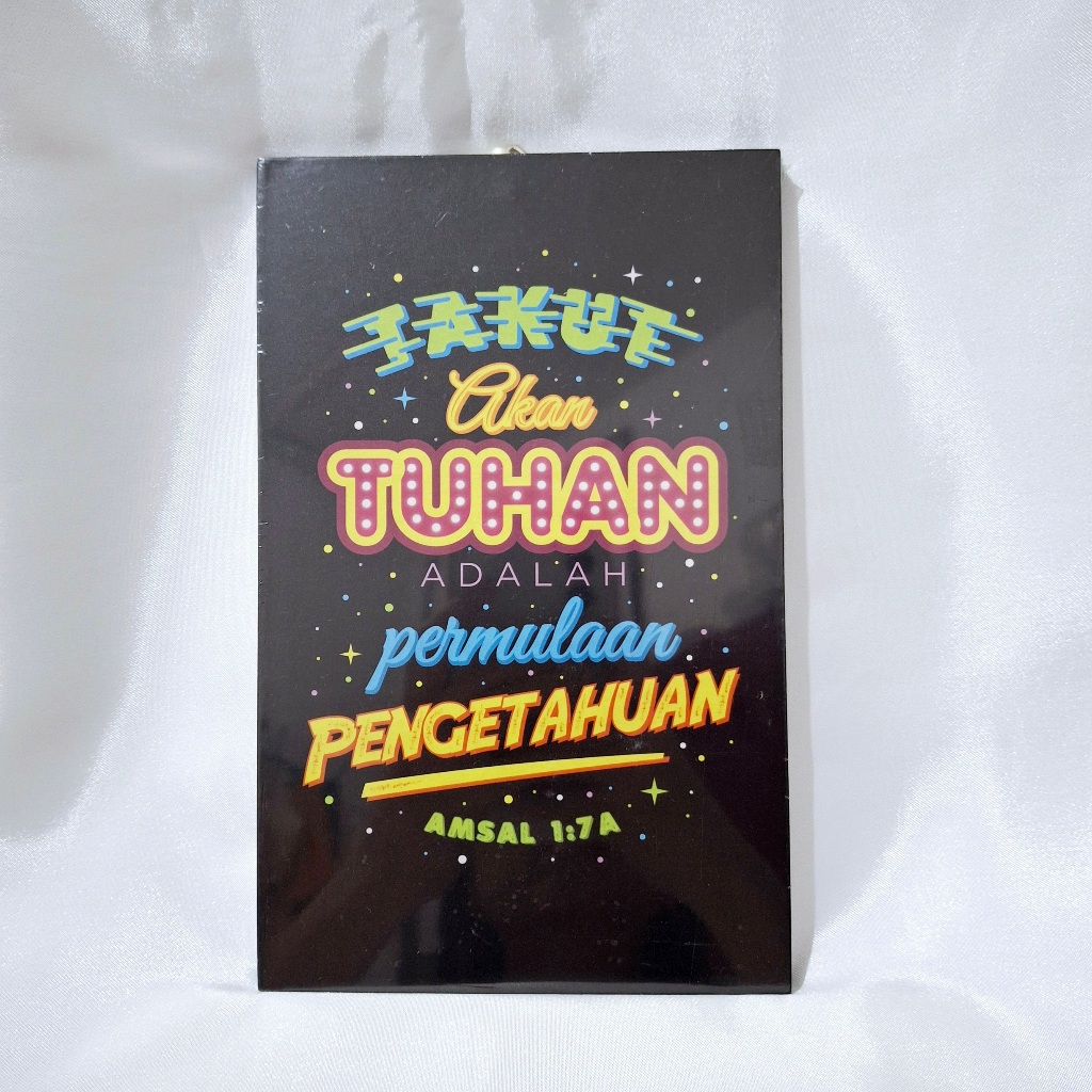 Hiasan Dinding Rohani Ayat Alkitab