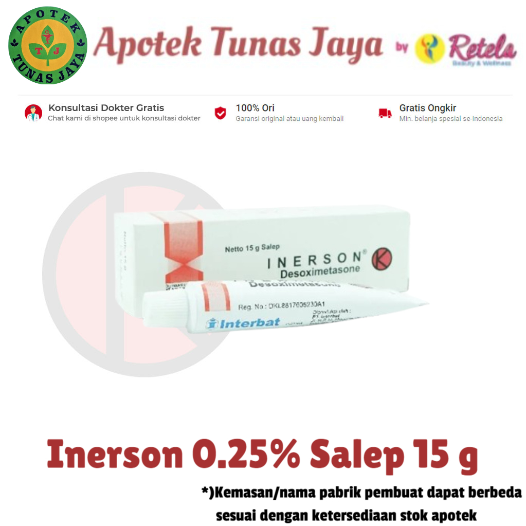 Inerson 0.25% Salep 15 g / Desoximethasone