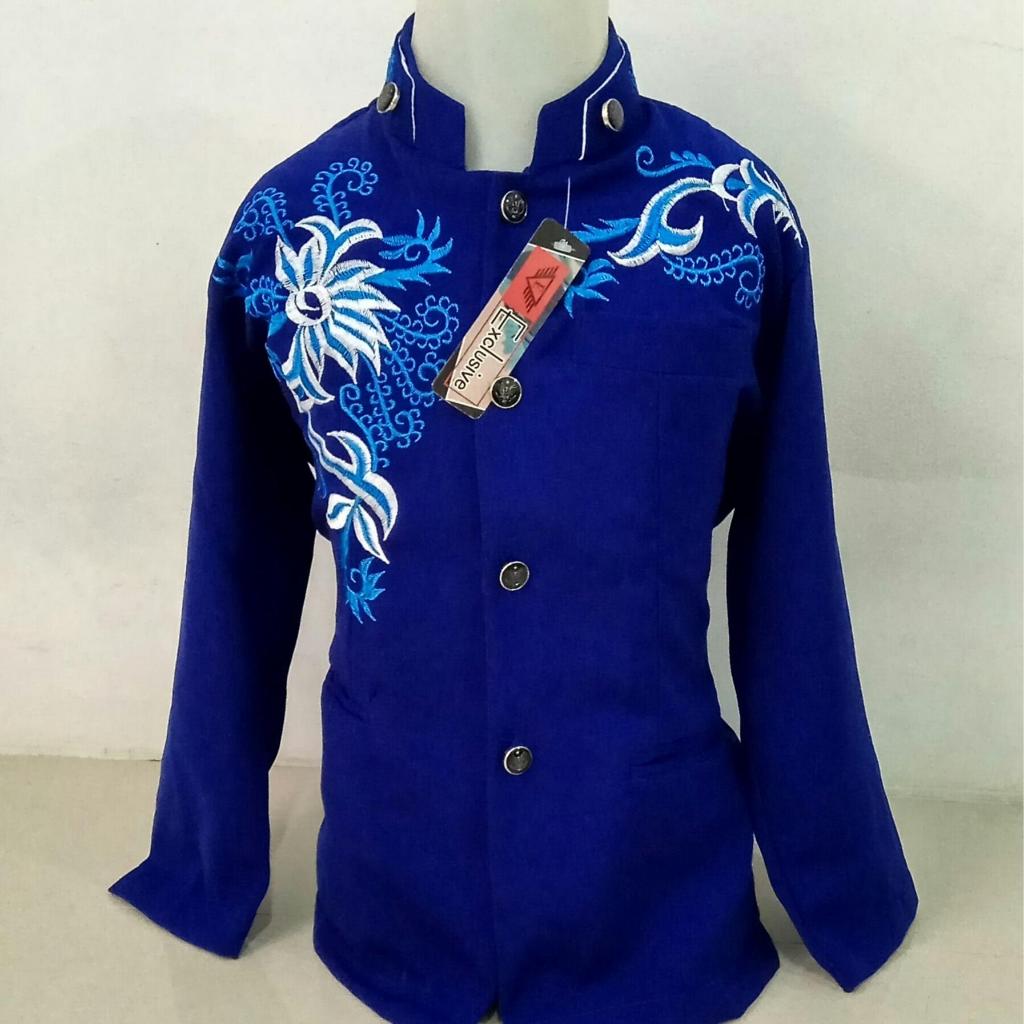 baju koko anak jasko atasan bordir anak laki laki koko anak remaja import bahan hightwis premium