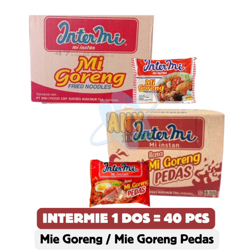 

Intermie Mie Goreng - Tidak Pedas/Pedas DOS