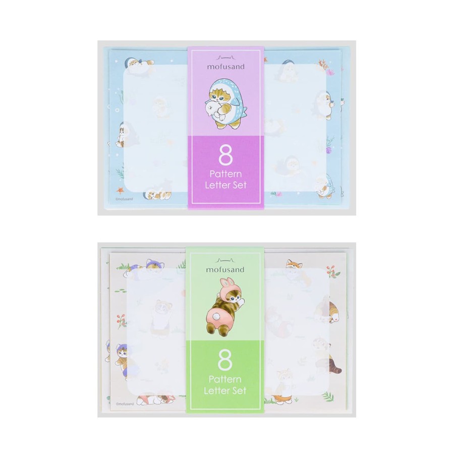 

Mini Letter Set Mofusand Nyan Pants Animal Samenyan Usanyan Set Surat Mini Limited Edition