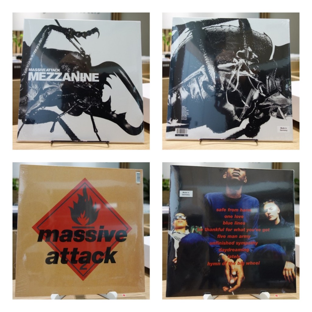 LP Massive Attack - Cek Varian / Barcode Album Vinyl Piringan Hitam PH