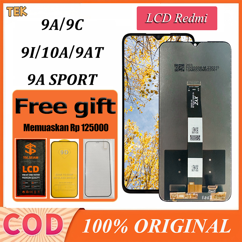 LCD XIAOMI 9A REDMI 9C 9I 10A 9AT  9A SPORT Original  Fullset Touchscreen UNIVERSAL Layar HP Full se