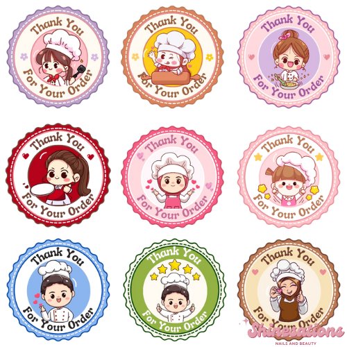 

Stiker Roll 500pcs Selamat Menikmati / Stiker Thank You For Your Order/ Stiker Halal ST001