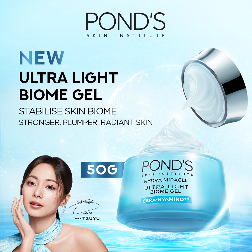 PONDs Ultra Light Biome Gel Hydrating Moisturizer 50gr