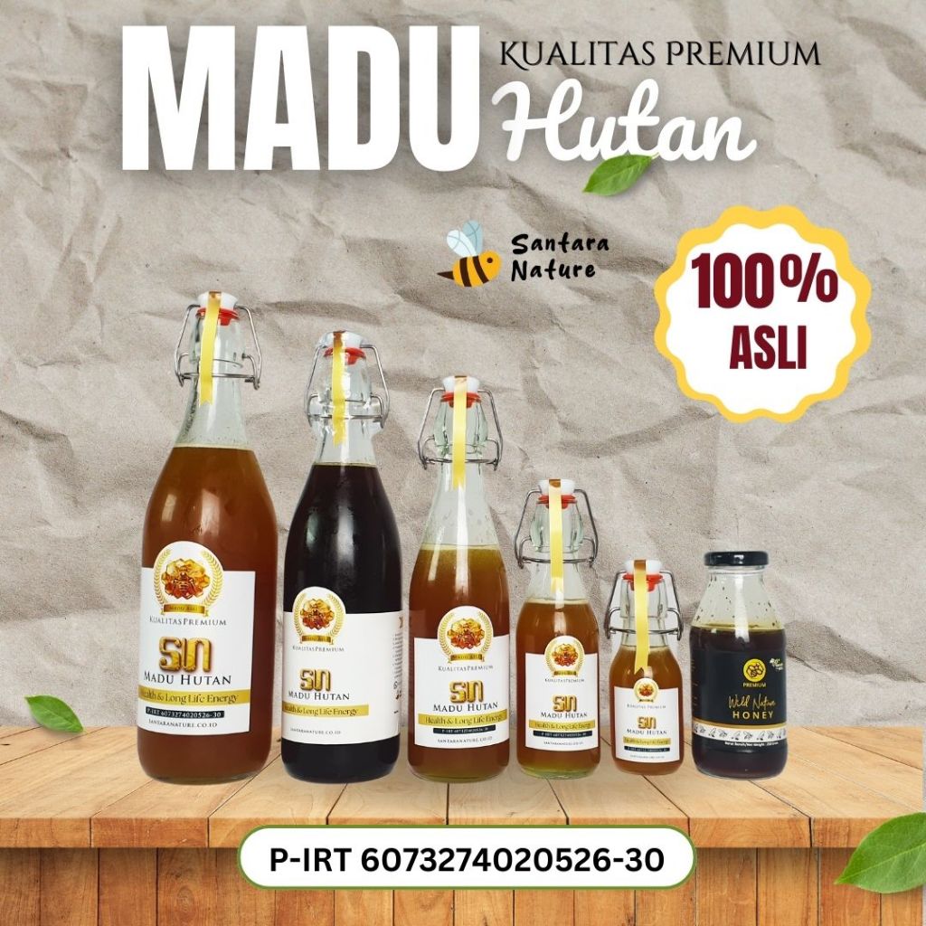 

Madu Hutan SN Asli Murni Tanpa Campuran Original
