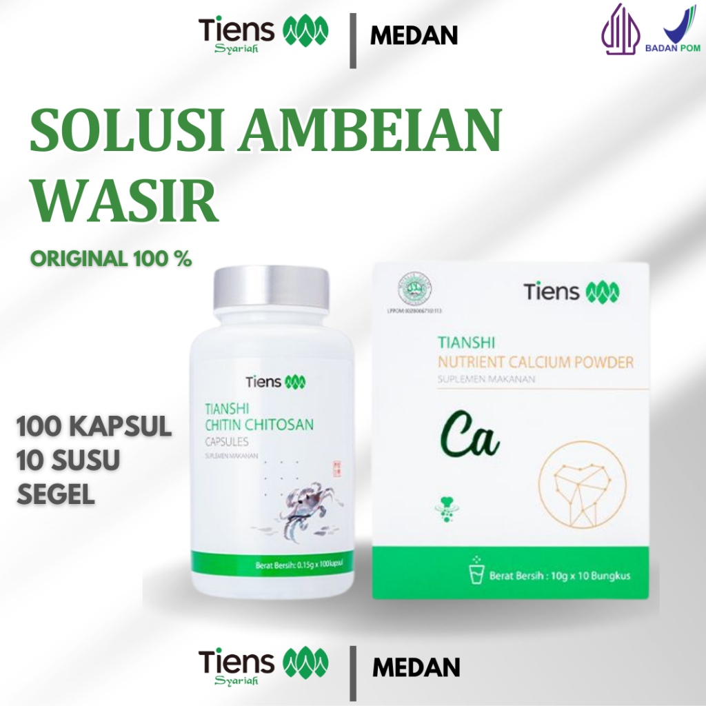 Paket Produk Tiens Untuk Ambeien Wasir Herbal Original
