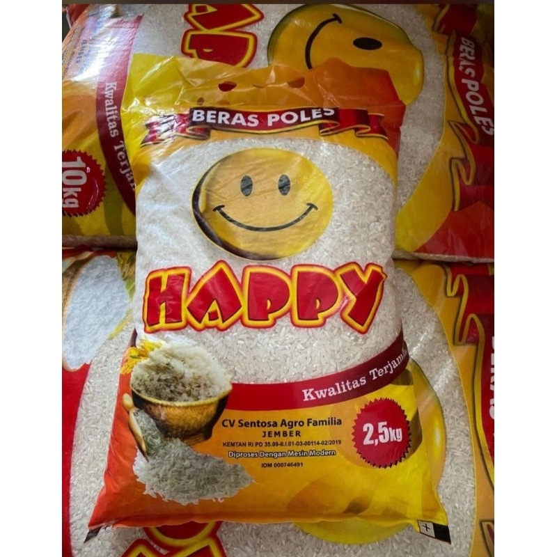 

beras happy 2,5kg