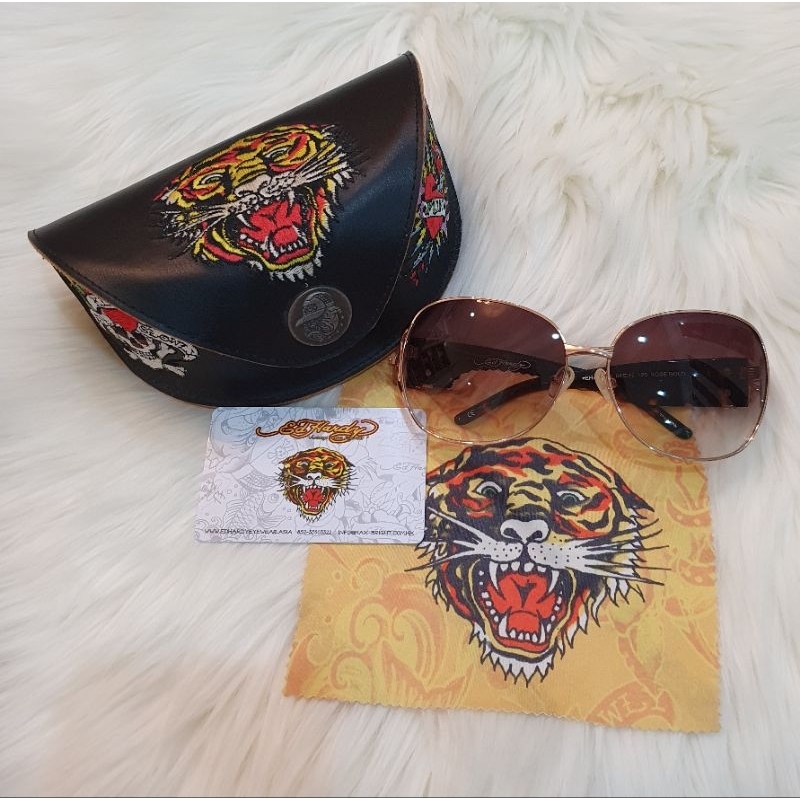 preloved ed hardy sunglasses / kacamata