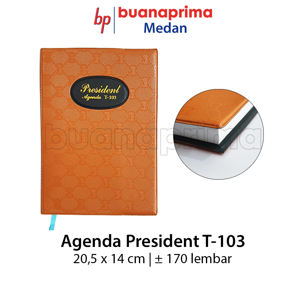 

Agenda Motif Guci T-103 20.5 x 14 cm Branded Buku Notebook Planner