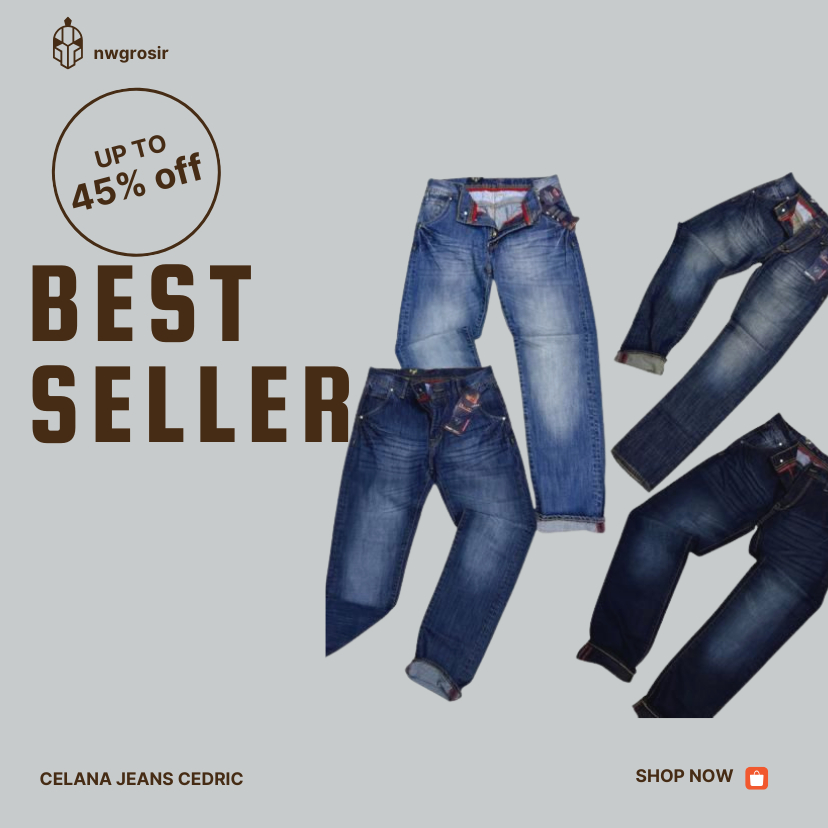 Celana Jeans  Cedric/Celana Jeans Pria/Celana Jeans USA/Celana Jeans Import