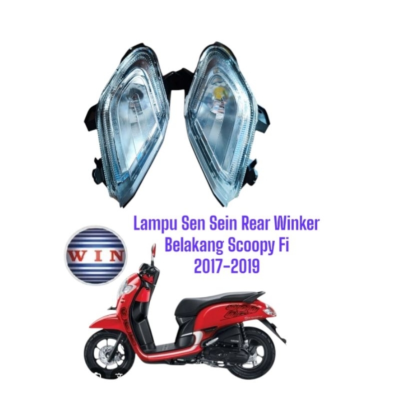 LAMPU SEN SEIN BELAKANG REAR WINKER SCOOPY FI 2017-2019