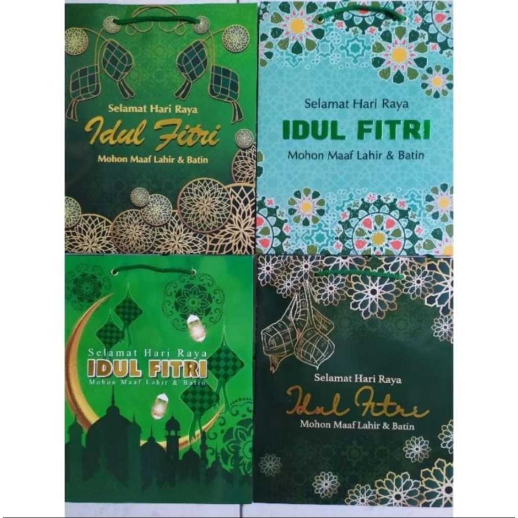 

PAPERBAG EDISI LEBARAN KIKY 4 MOTIF 2025/PB LEBARAN