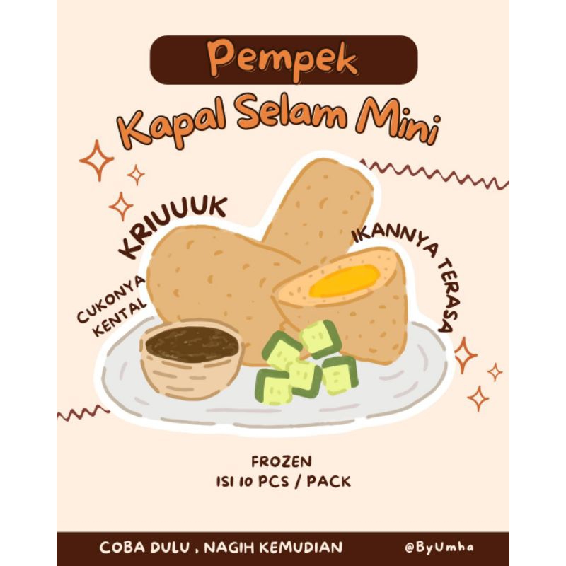 

Pempek Ikan Kapal Selam Frozen | Frozen Food | Pempek Ikan Asli