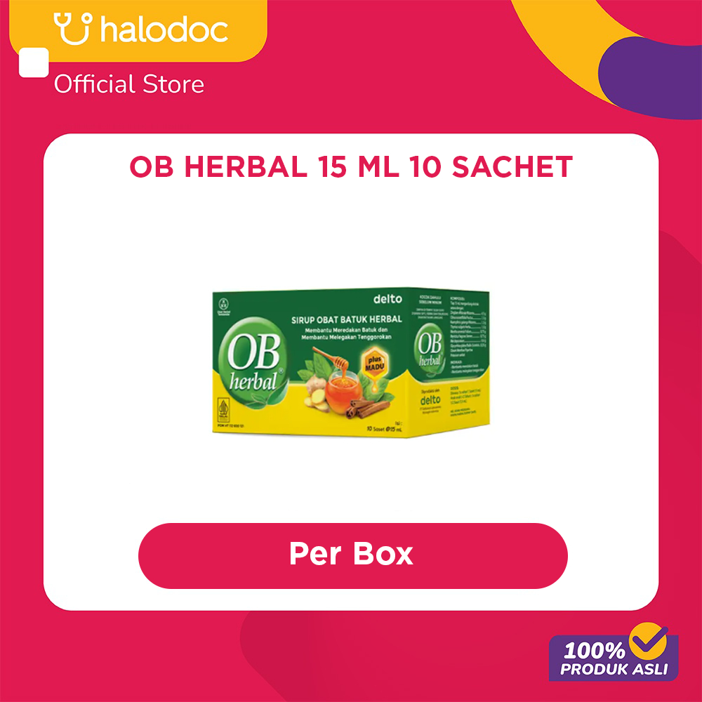 OB Herbal 15 ml 10 Sachet