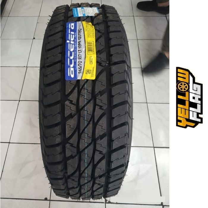 Ban Mobil Semi Offroad Ring 17 265/70 Merek Accelera Omikron AT 265 70 R17 Pajero Foeruner