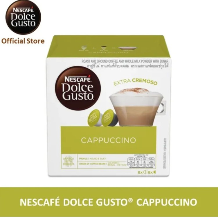 

Dolce Gusto Cappuccino Coffee Capsules