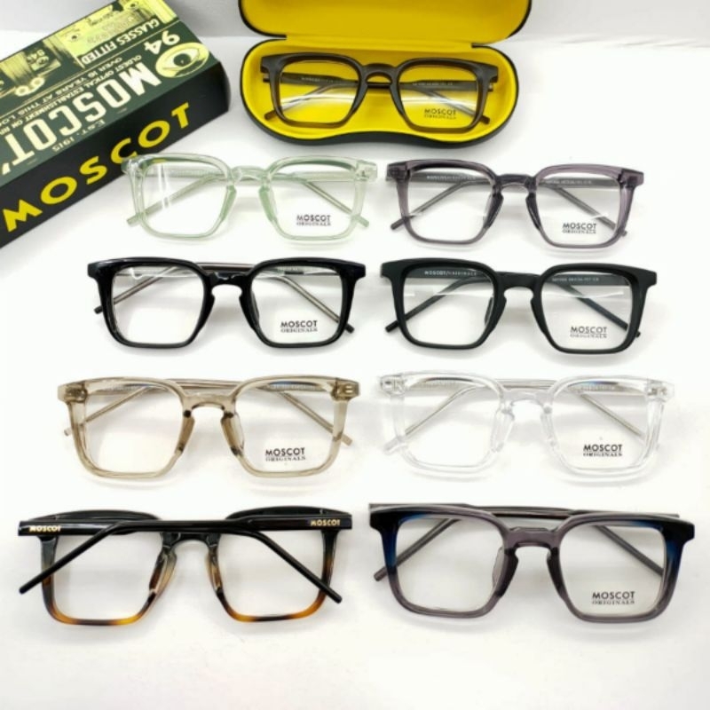 Kacamata Frame mascot Lensa Minus Normal Silinder Photocromic Antiradiasi Bluecromic 581059