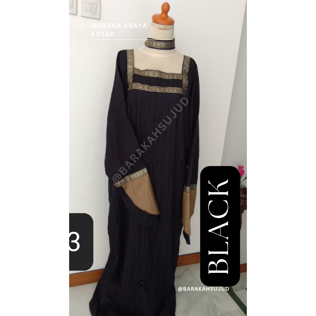 (Pre - Order) Alat Sholat /Mukena Leher Kotak Premium/Mukena Cantik Nyaman - Barakah Sujud/Mukena Re