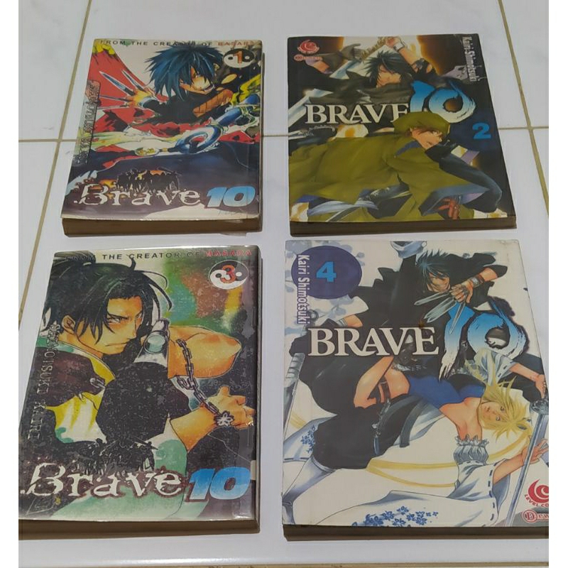 Koleksi Komik Anime Jepang Series Brave 10