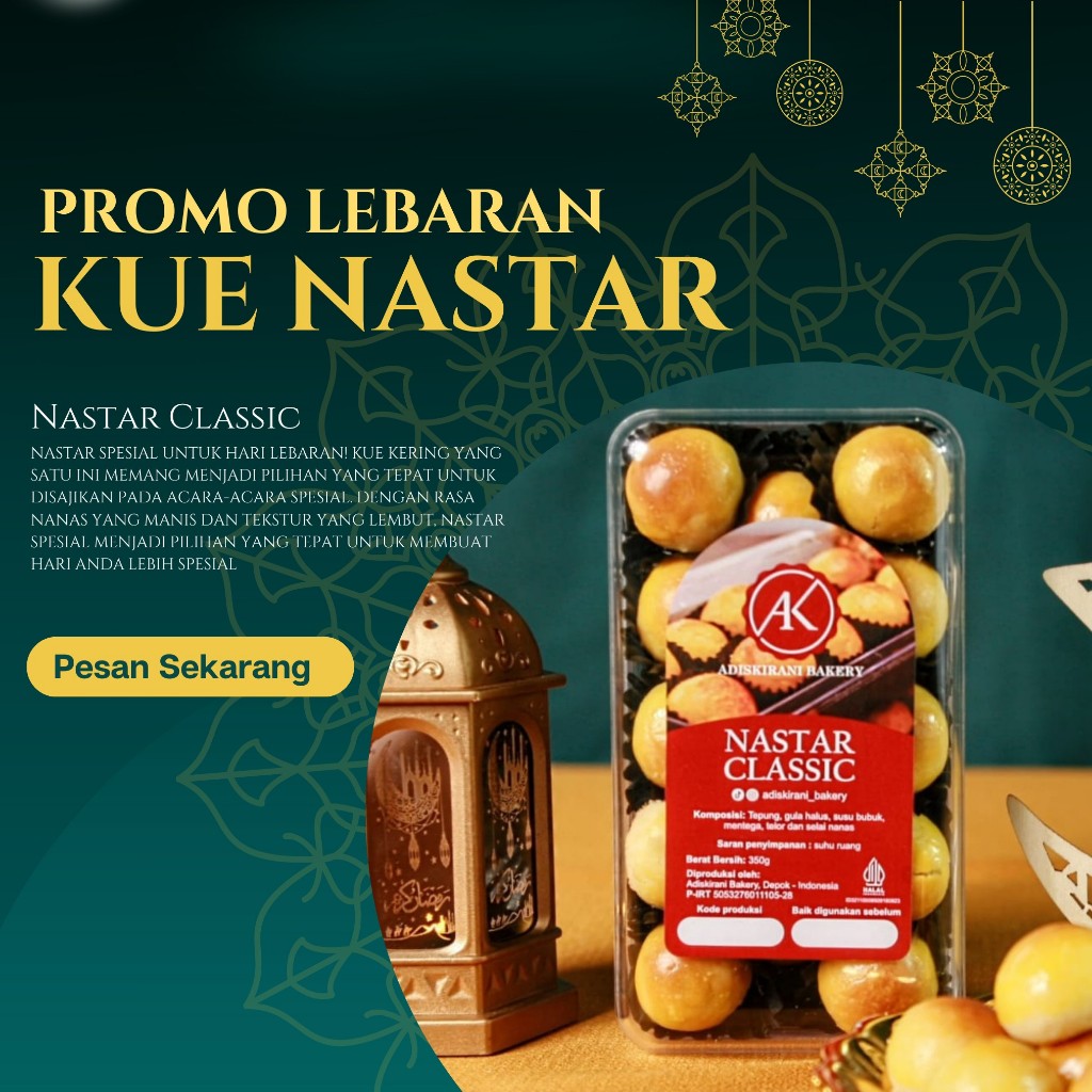 

Nastar Classic Premium - Kue kering kue lebaran 2024
