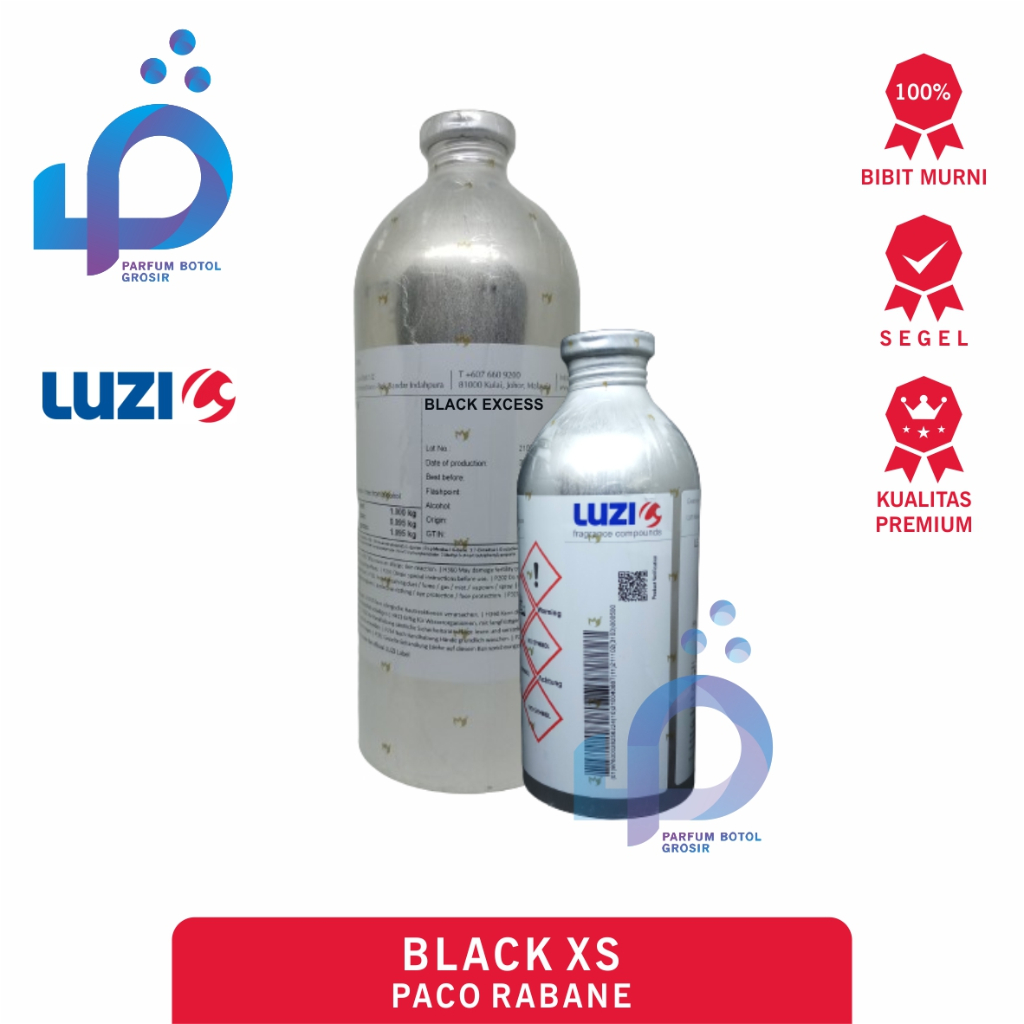 BLACK EXCESS | Senada Wangi Black XS by Luzi | 500gr Segel