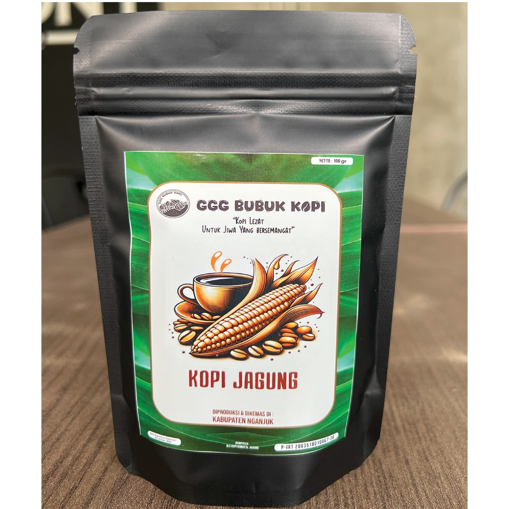

Bubuk Kopi Jagung Ggg Isi 100 gr Rasa Mantab Premium