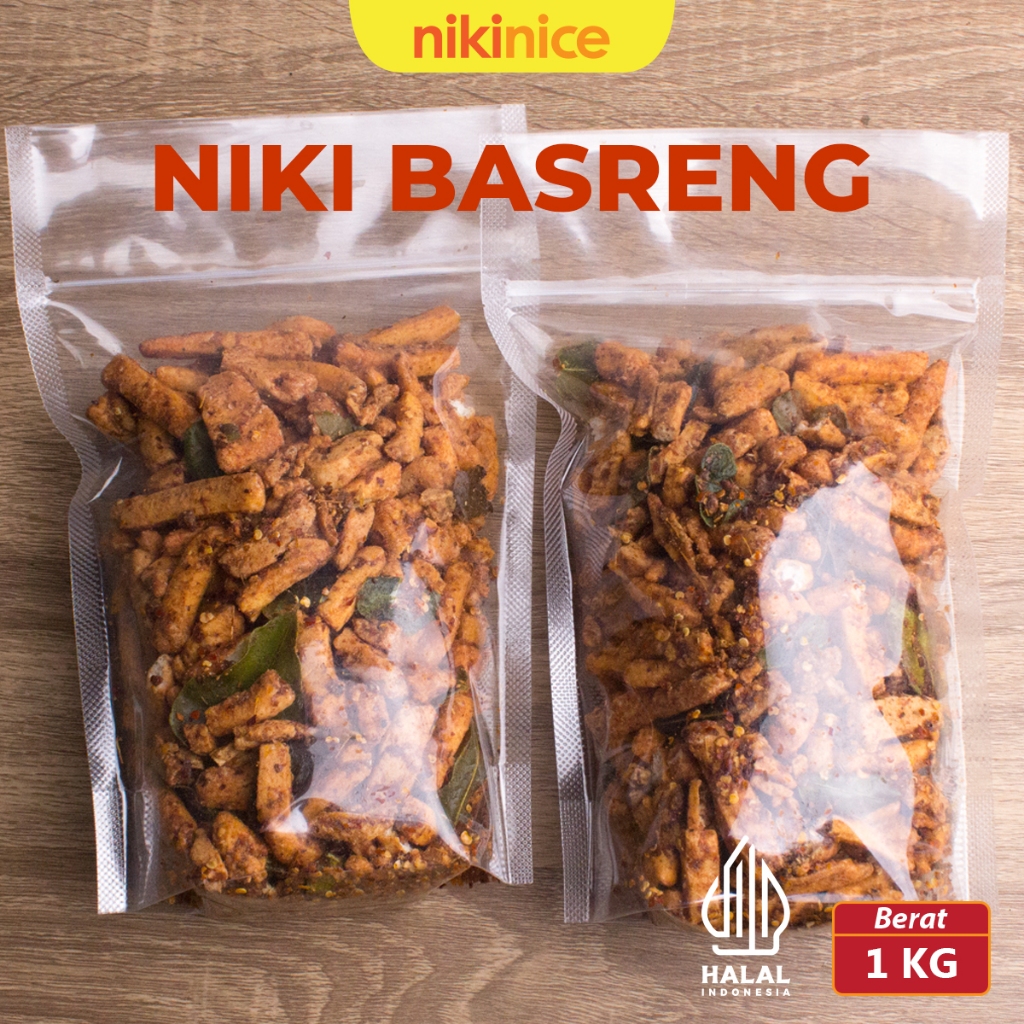 

Basreng Niki 1 kg Pedas Daun Jeruk Dan Original Halal Makanan viral