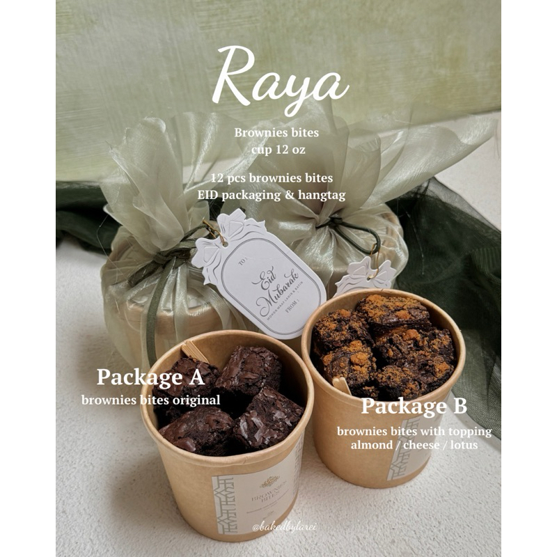 

RAYA HAMPERS - BROWNIES BITES (PO 1 HARI) | HAMPERS LEBARAN, HAMPERS IDUL FITRI