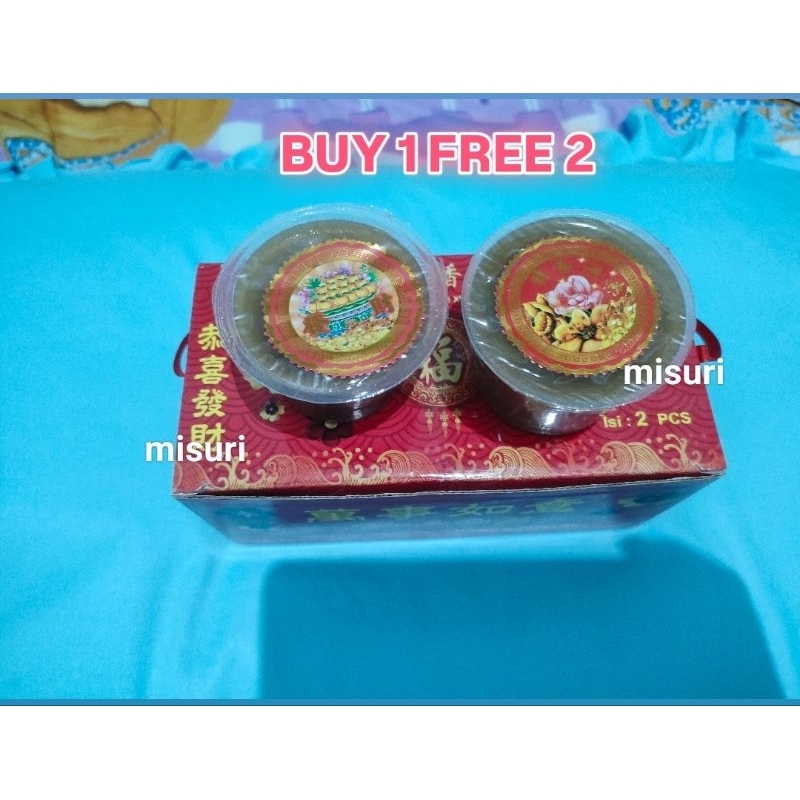 

Free 2 pcs!!!!Kue Bakul/Kue Keranjang 1/2 kg 2 pcs
