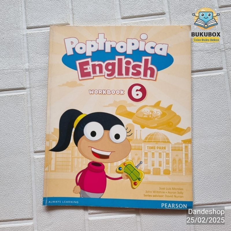 Poptropica English Workbook 6 ~ Pearson # Buku Bekas Preloved