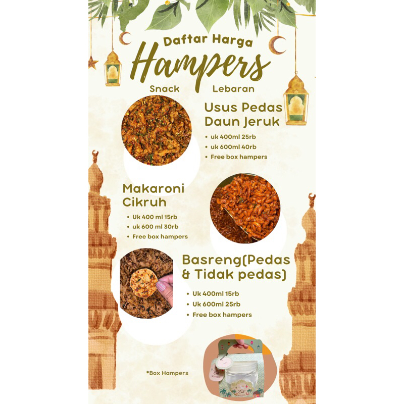 

Snack Hampers (PRE ORDER)