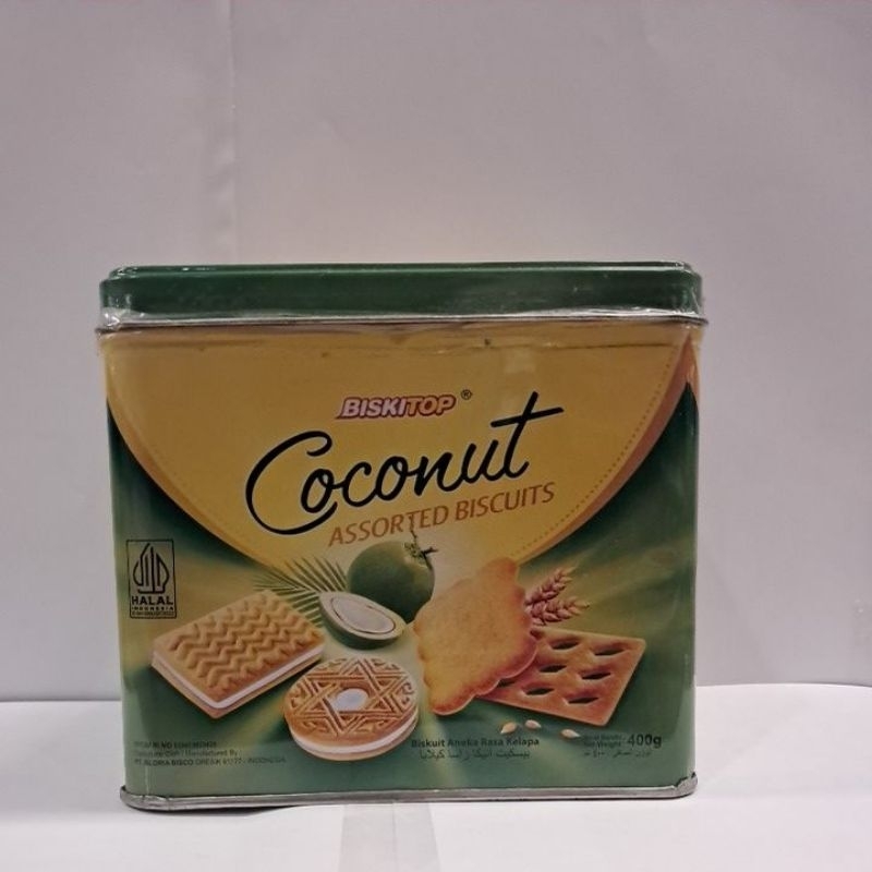 

biskitop coconut can 400 gram