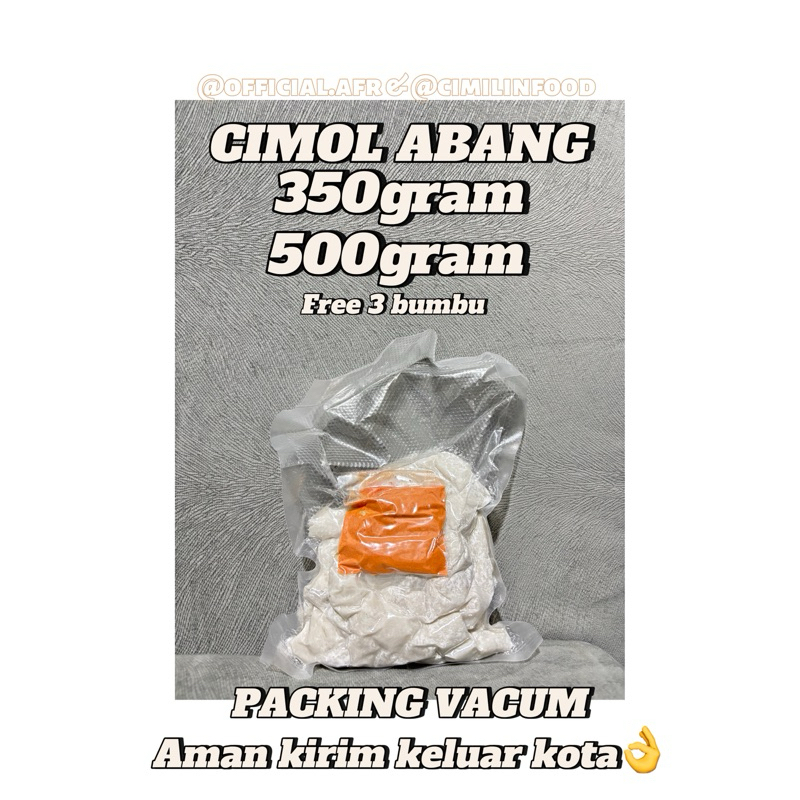 

PAKET RESSELER cimol 350gram 8pcs