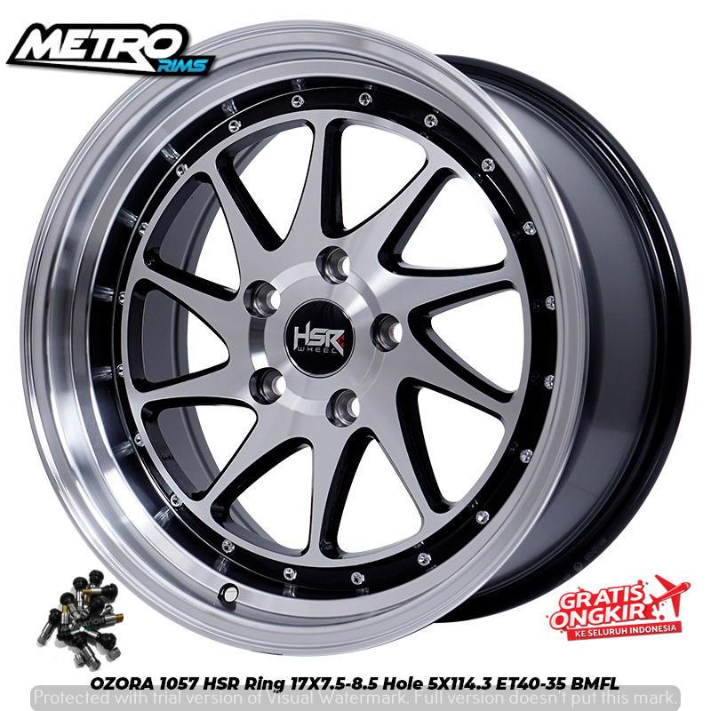 VELG RACING MODEL CELONG SPORTY RING 17 MOBIL XPANDER CAMRY AUDY GOLF HRV PELEK HSR OZORA R17X75-9