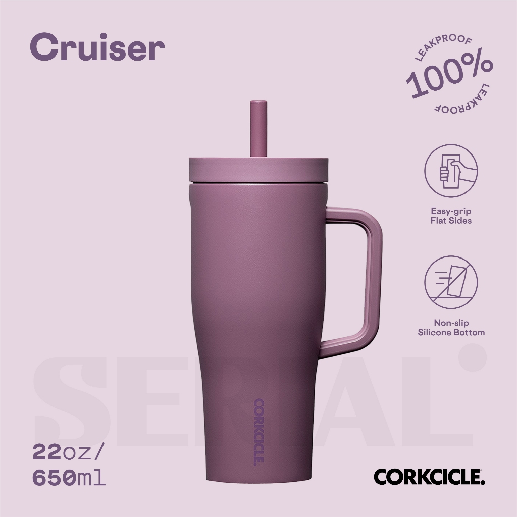 CORKCICLE Leakproof Cruiser 22oz - Mauve