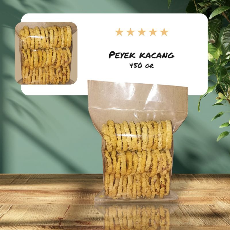 

Peyek Kacang Premium. berat bersih 450gr – Renyah, Gurih, dan Lezat!